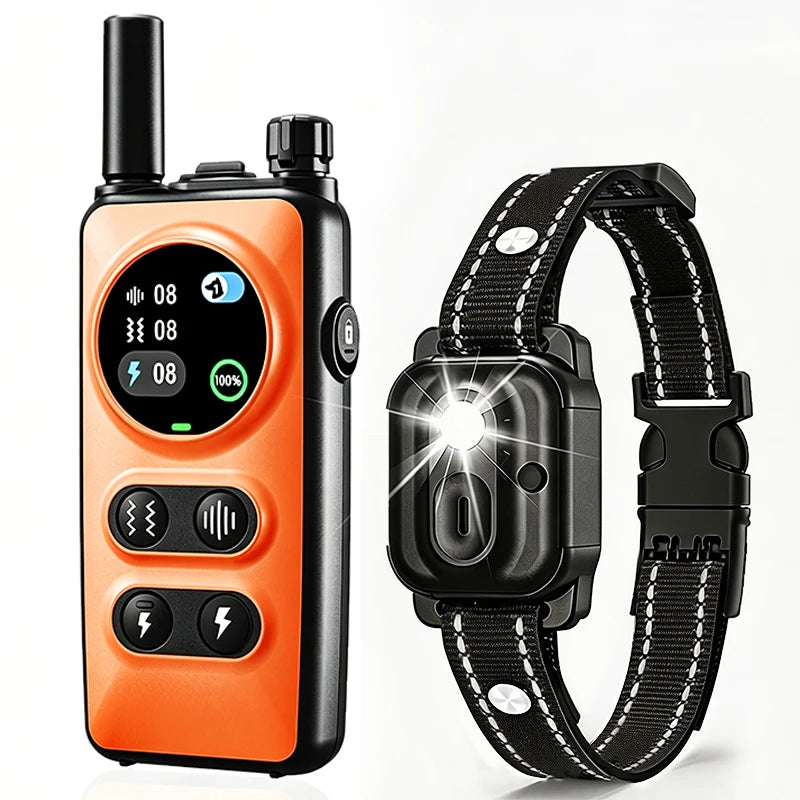 Remote Dog Training Collar with Voice and Vibration Modes