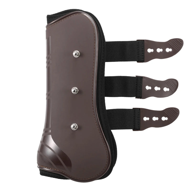 حذاءان قابلان للتعديل لساق الحصان للحماية من الأوتار