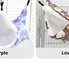 Cozy Plush Pet Hammock for Small Animals