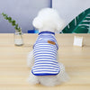 Striped Sleeveless Pet Vest for Small Dogs and Cats