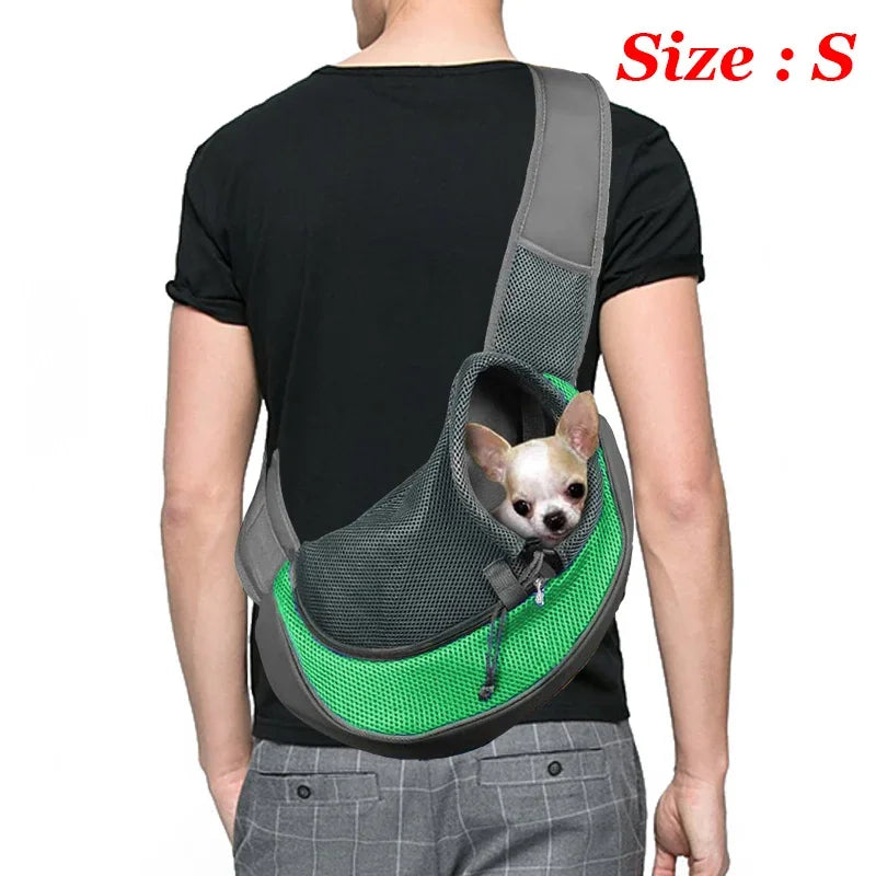 Breathable Dog Sling Carrier for Small Pets