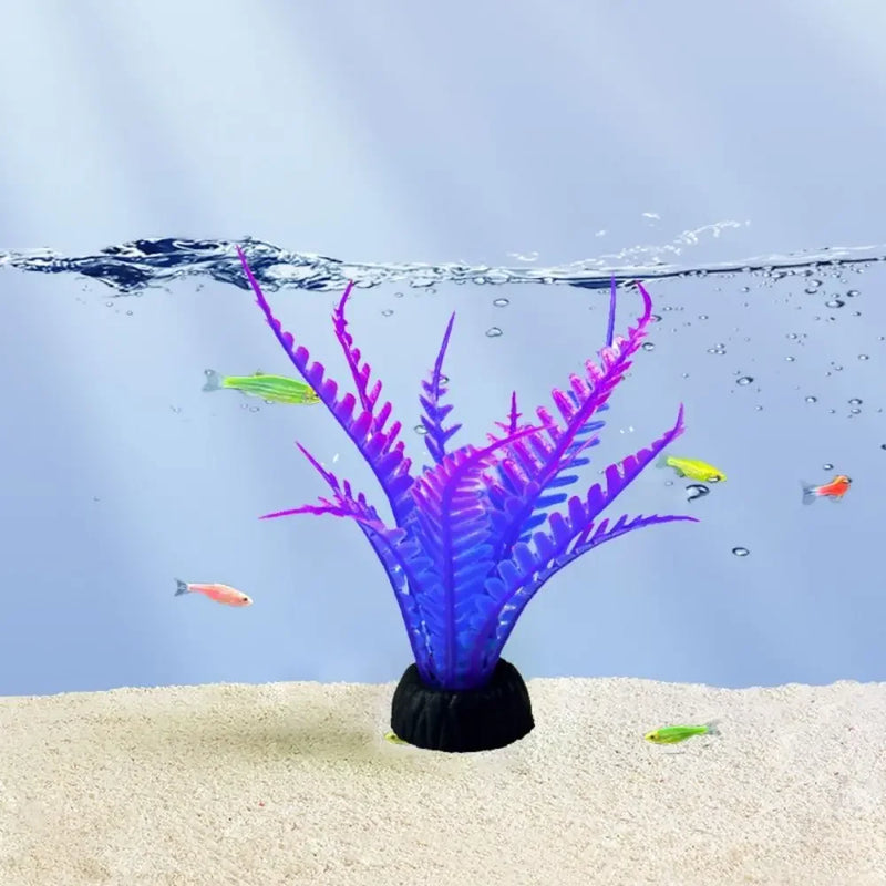 Plantes Artificielles en PVC pour Aquarium - Décoration de Bacs à Poissons