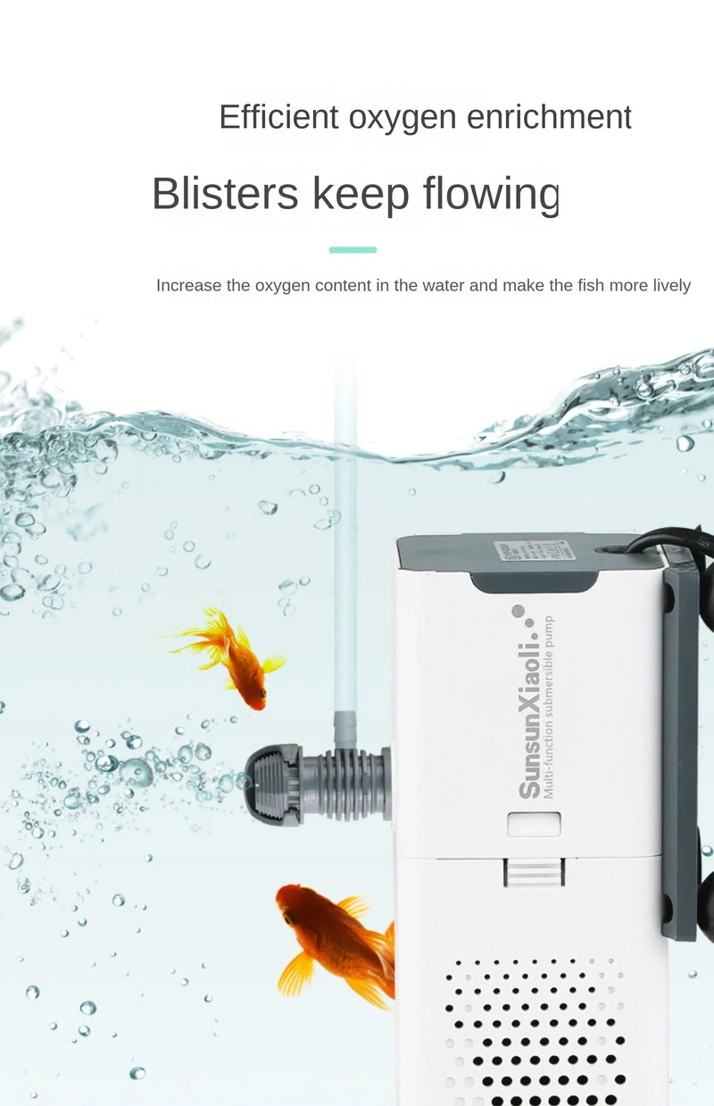 Filtre Submersible Compact pour Aquarium