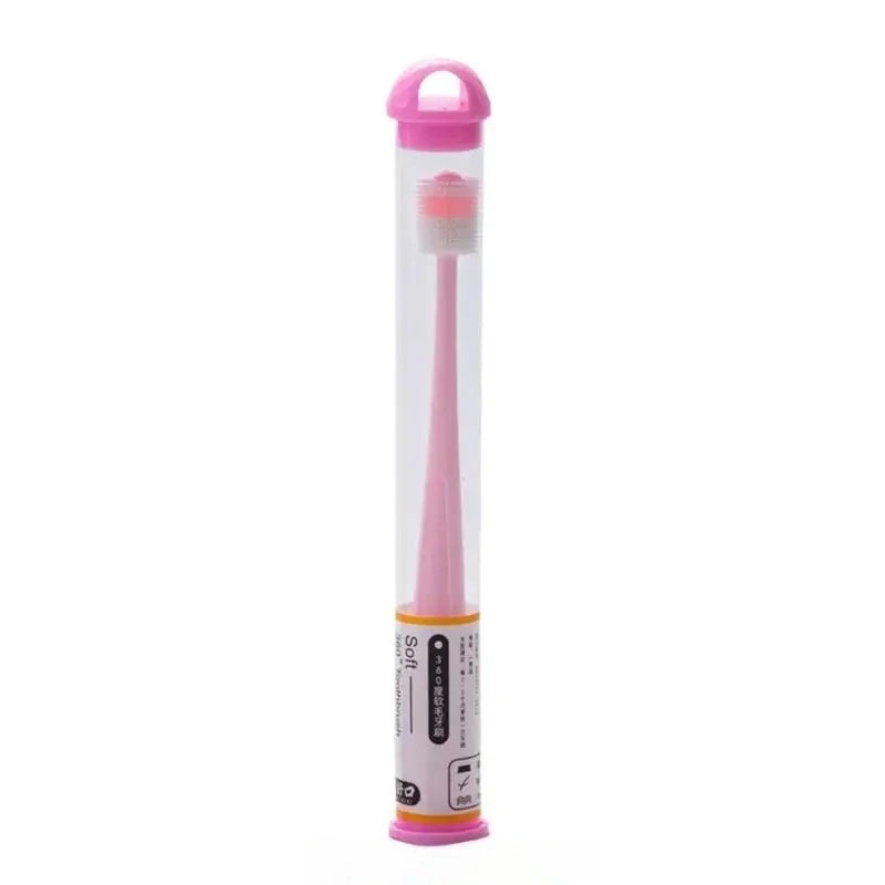 360° Soft Silicone Pet Toothbrush for Cats and Small Dogs
