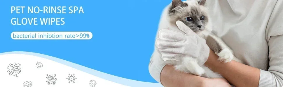 Unscented Extra-Thick Pet Cleaning Wipes with Soothing Botanical Extracts