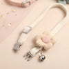 Cat Collar with Flower Bell - Adjustable Buckle