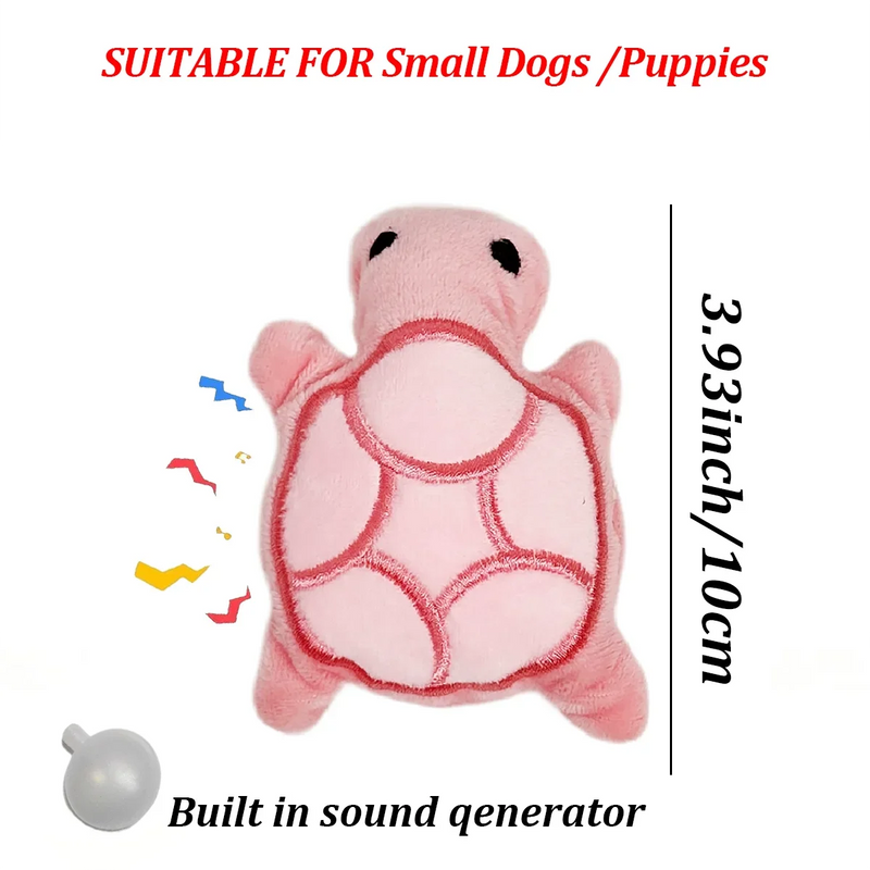 Peluche de Tortuga Mini para Cachorros