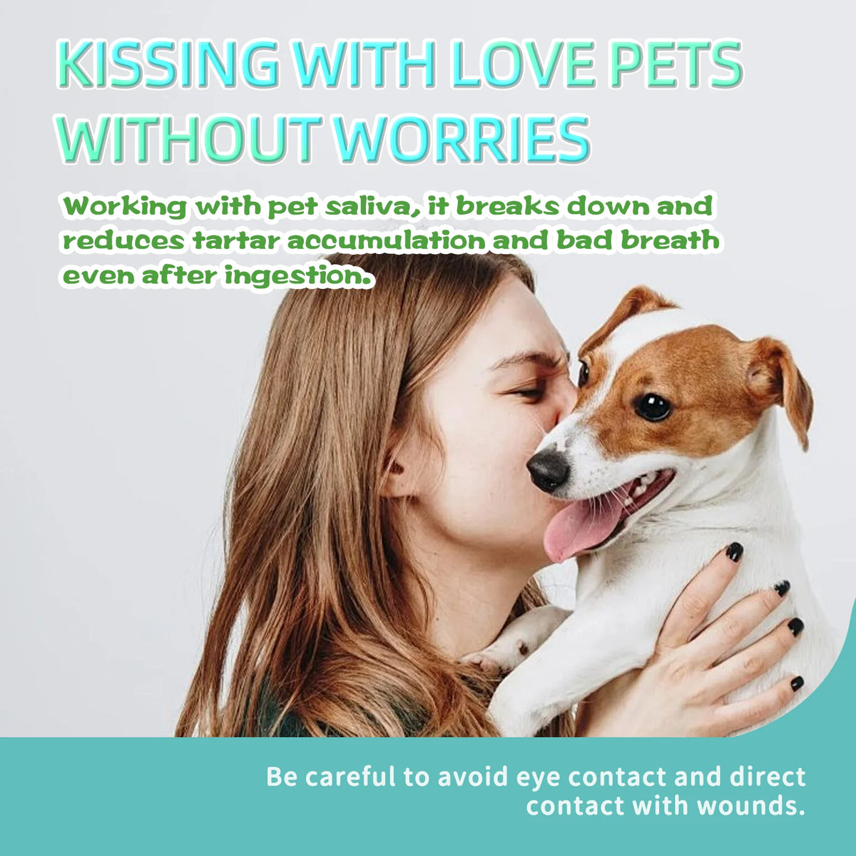 Mint-Flavored Dental Care Powder for Dogs & Cats