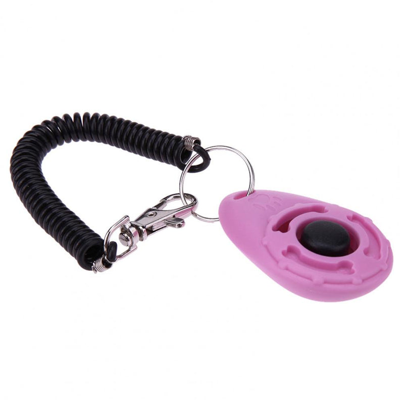 Clicker d'entraînement pour chien avec bracelet ajustable