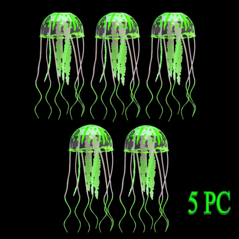 Adorno de Medusa Brillante para Acuario