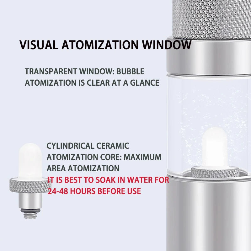 Diffuseur CO2 en aluminium pour aquariums