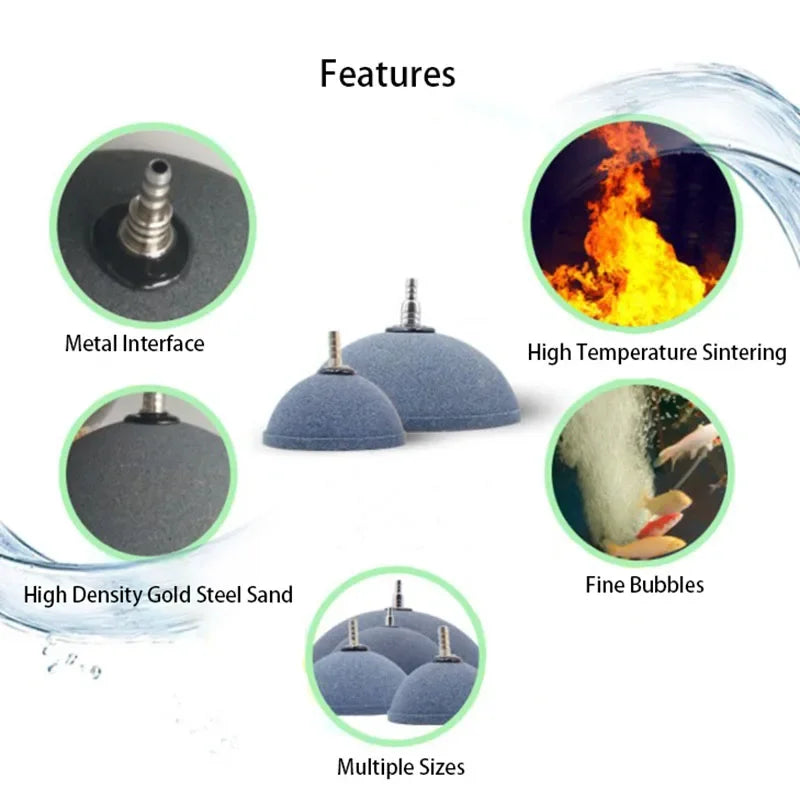 Aquarium Air Stone Disc for Fish Tank Oxygenation