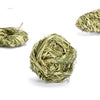 Natural Woven Grass Chew Balls for Rabbits and Small Pets
