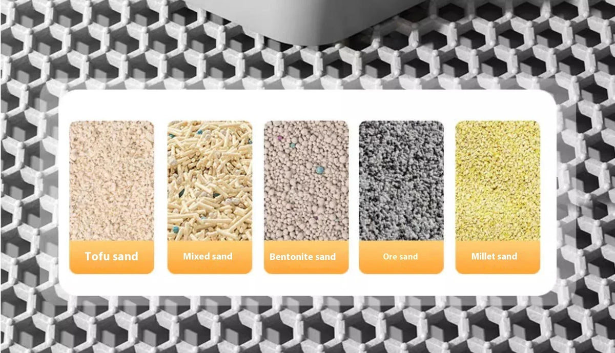 Large Double-Layer Cat Litter Mat – Waterproof, Non-Slip & Washable