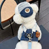 Cartoon Dog Harness Vest with Matching Leash