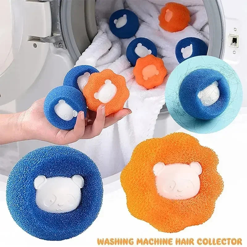Boules de Lint & Poils d'Animaux Réutilisables pour Machine à Laver