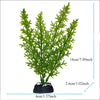 Realistic Artificial Aquarium Plants for Fish Tank Décor