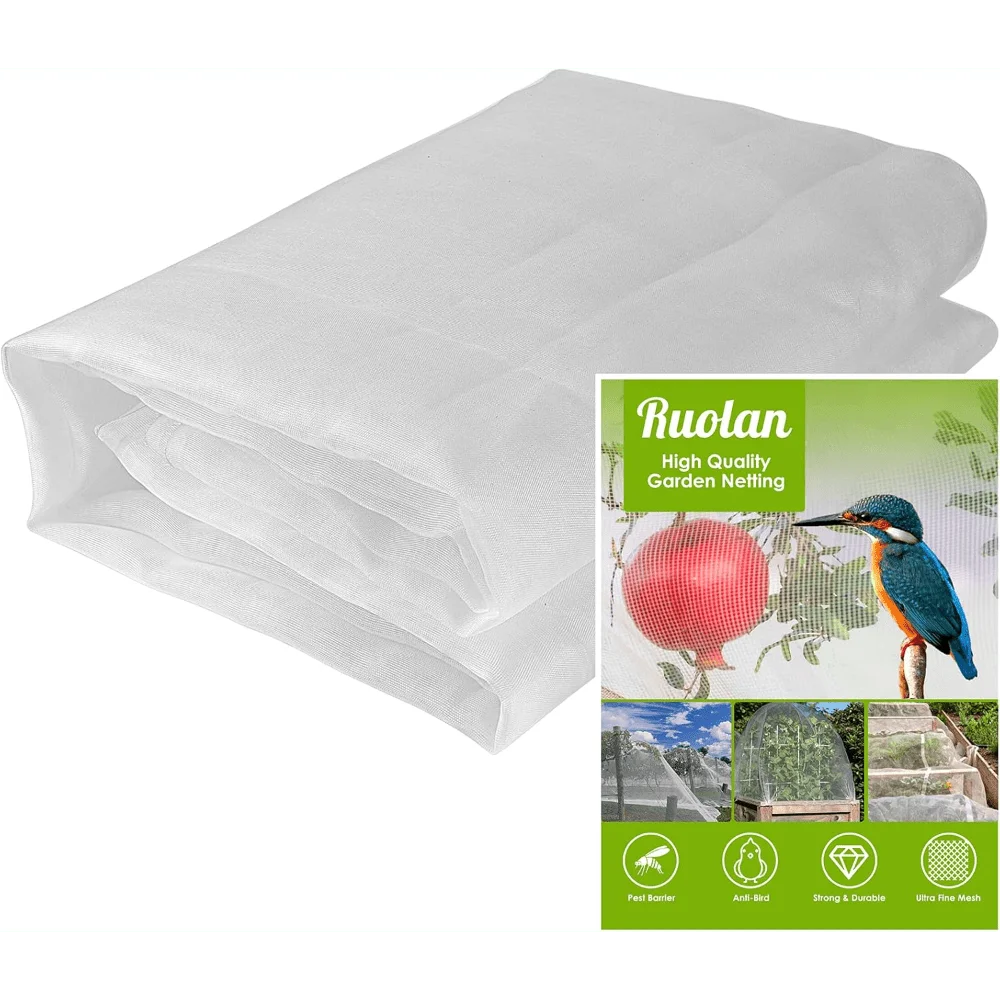 White high quality garden netting for bird and insect proof protection