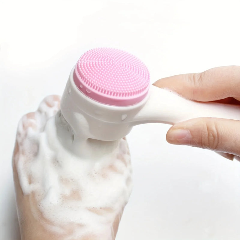Dual-Sided Silicone Paw Cleaner for Dogs