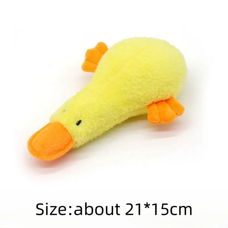 Squeaky Duck Plush Toy for Dogs and Cats