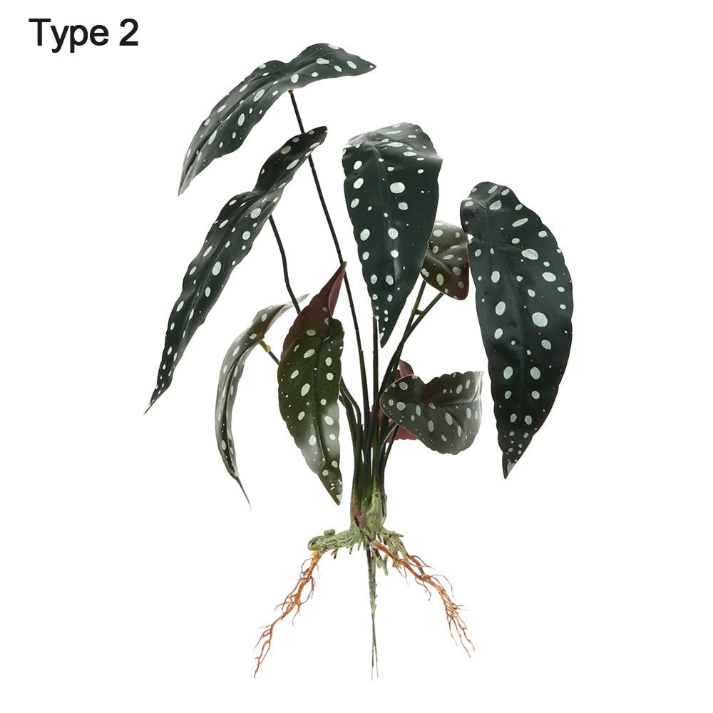 Artificial Hydroponic Plant with Visible Roots – Lifelike Greenery for Home & Event Decor