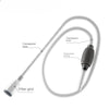 Siphon Manuel pour Aquarium avec Buse Nettoyante pour Graviers