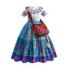 Floral Print Princess Dress for Girls, Inspired by Mirabel