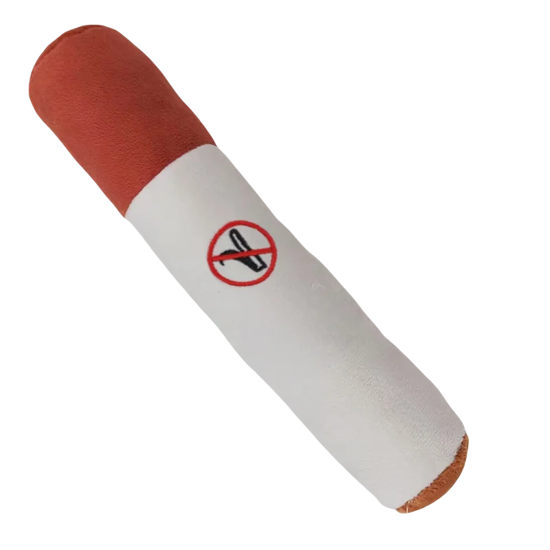 Jouet en Peluche pour Chien en Forme de Cigare