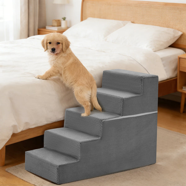 Non-Slip Foam Dog Stairs for Small & Medium Pets
