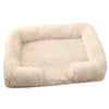 Large Dog Bed with Plush Cover and Removable Pad
