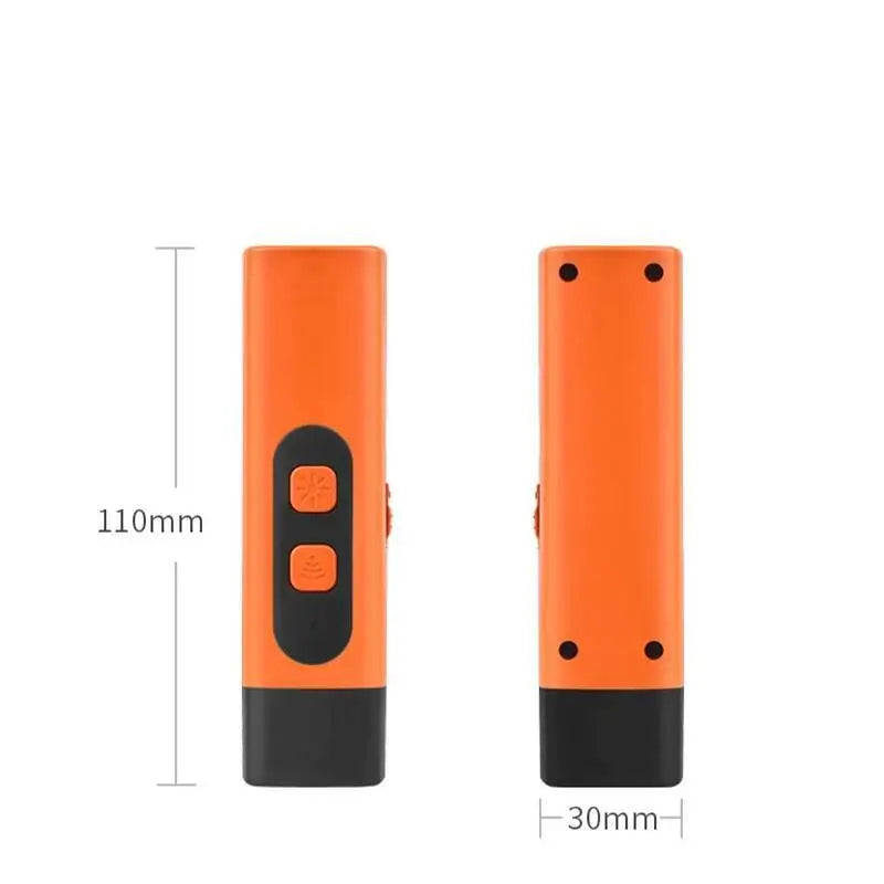 Ultrasonic Anti Bark Device for Dogs with LED Flashlight
