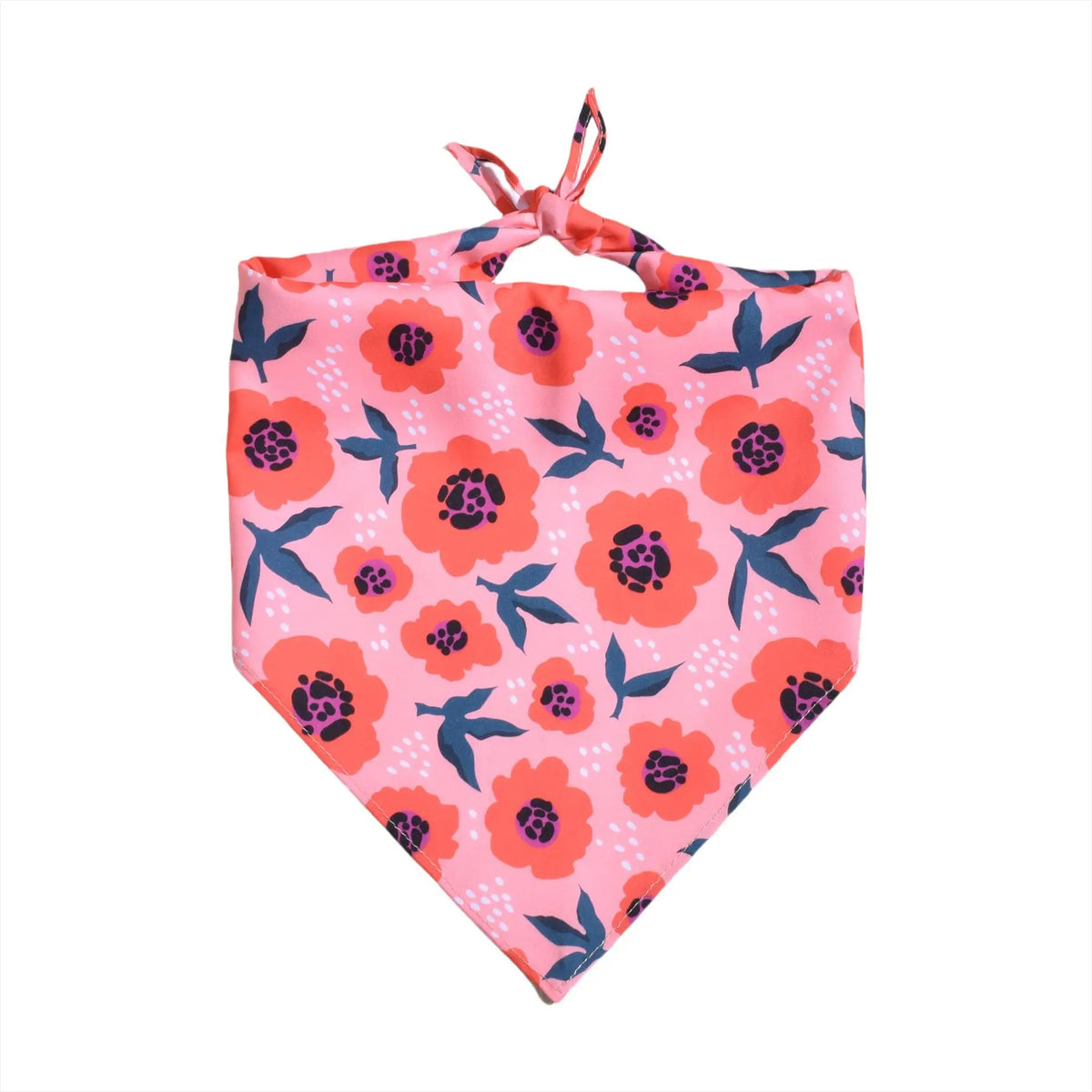 Floral Dog Bandanas with Adjustable Fit