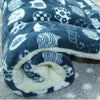 Cozy Flannel Pet Sleeping Mat for Dogs and Cats