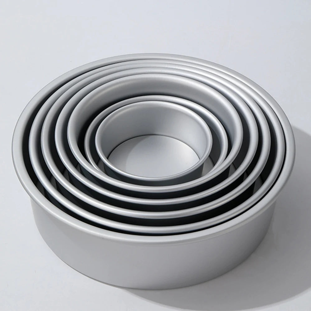 Non-Stick Round Cake Pan with Removable Base