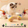 Interactive Feather Teaser Toy for Cats