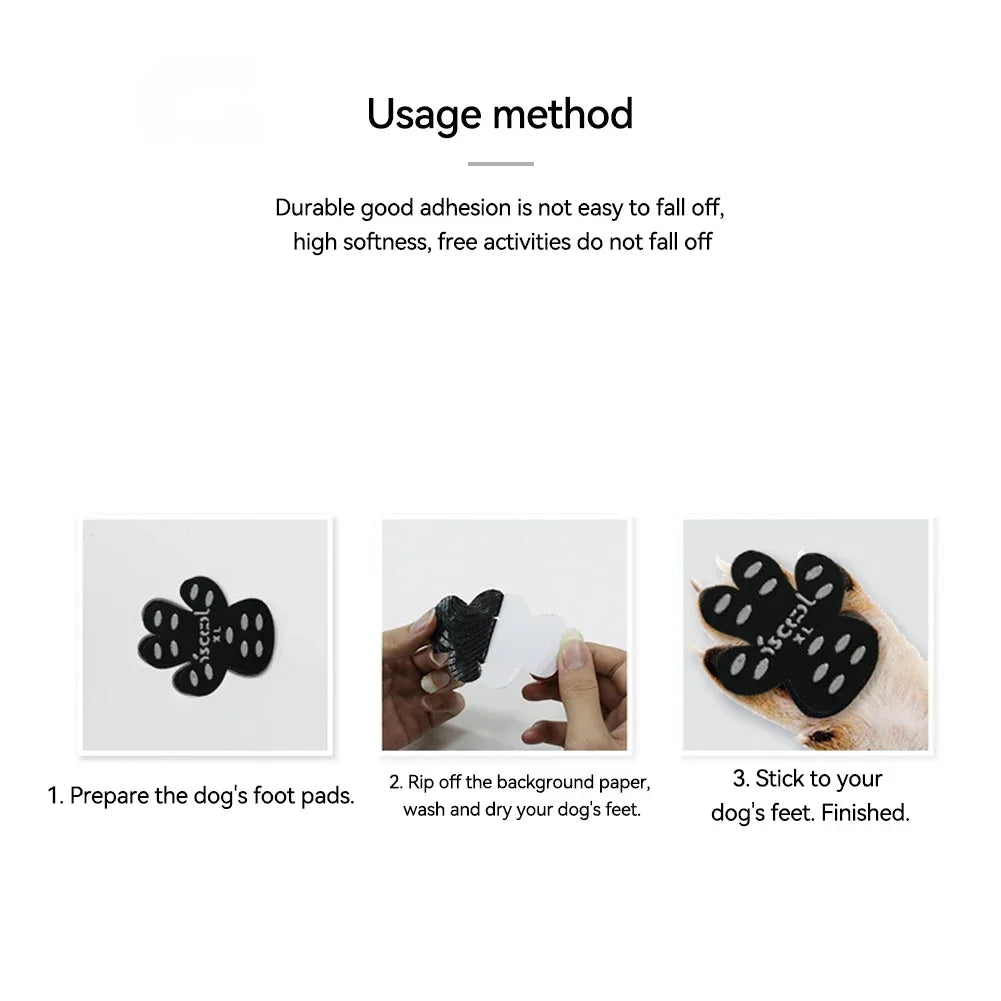 Dog Paw Grips with Traction Pads for Senior Dogs on Slippery Floors