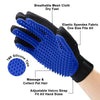 Silicone Pet Grooming Gloves for Cats and Dogs