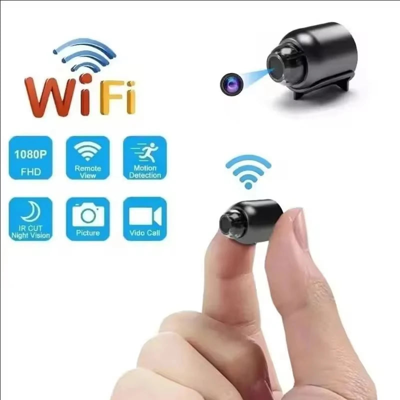 Mini Wireless Security Camera with 1080P HD and Night Vision