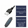 Waterproof LED Aquarium Clip Light with 3 Color Modes