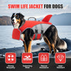 Adjustable Dog Life Vest for Swimming and Water Safety