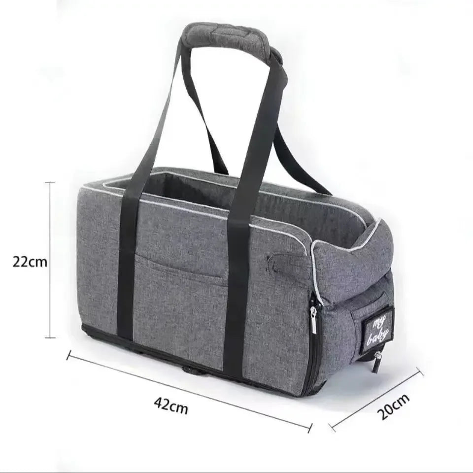 Portable Car Safety Seat for Small Dogs and Cats