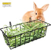 Compact Metal Hay Feeder Rack for Small Pets