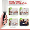 Adhesive Lint Roller with Handle for Pet Hair and Lint Removal