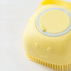 Pet Bathing Massage Brush with Soft Silicone Bristles