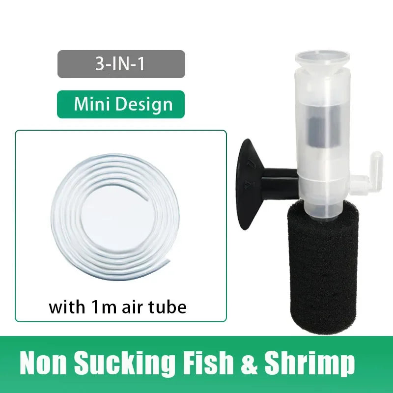 Filtre à éponge biologique compact pour aquarium