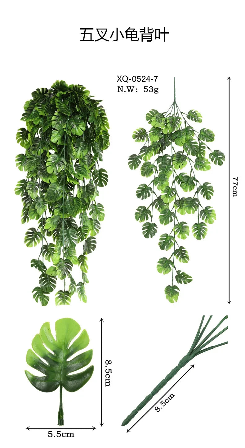 Artificial Persian Fern Hanging Vines for Home Decor