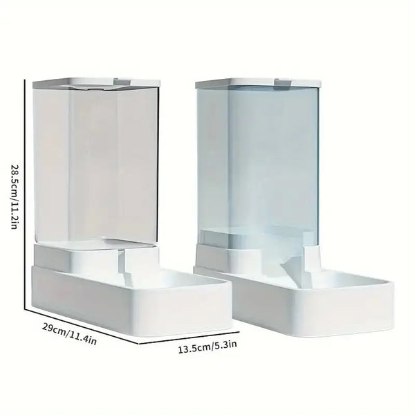Automatic Dog Feeder and Water Dispenser Set