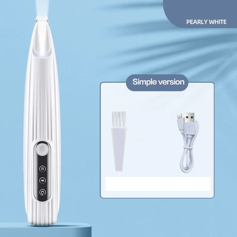 Cordless Waterproof Dog Paw Trimmer with LED Light