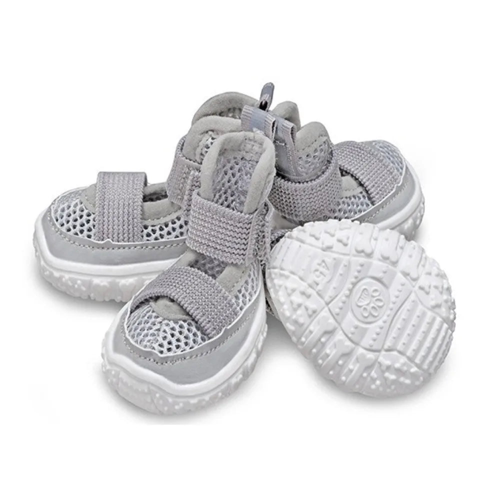 Breathable Anti-Slip Dog Shoes with Adjustable Straps