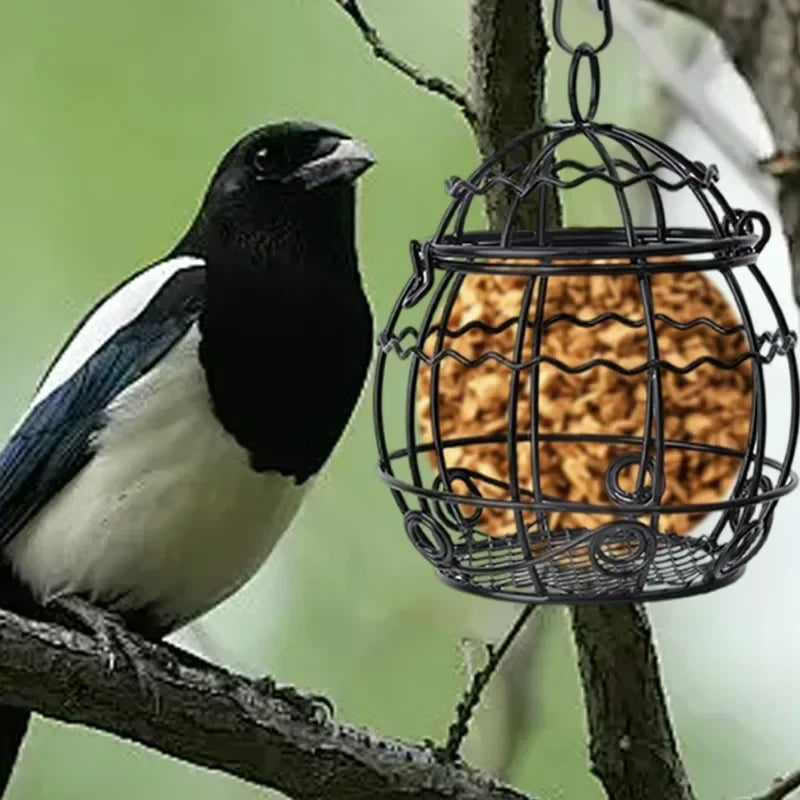 Hanging Metal Bird Feeder with Hook